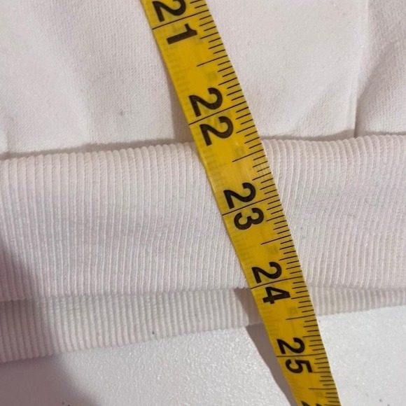 edikted white quarter zip hoodie small - Picture 6 of 7